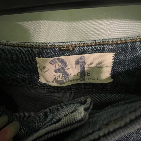 Free People We The Free Raw High Rise Jegging Sierra Slim Fit Comfy Denim Jeans - Picture 8 of 9